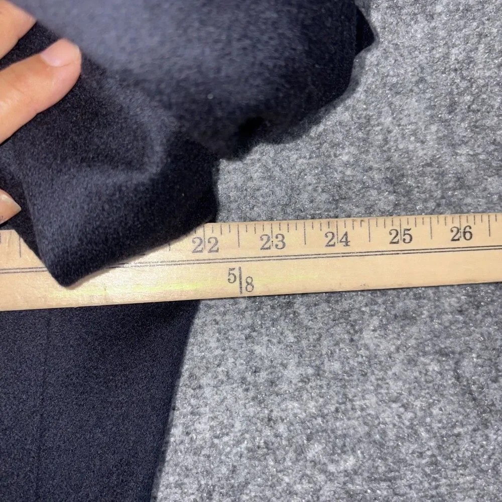 Hart Schaffner Marx Gold Trumpeter 46R Blue Loro Piana Cashmere Sports Coat flaw